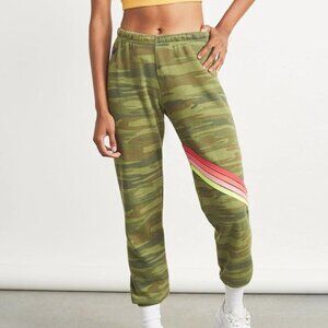 AVIATOR NATION - Camo Neon Chevron Sweatpants/Joggers
